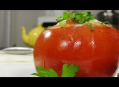 Помидор запеченный с яйцом – Кулинарные видео рецепты